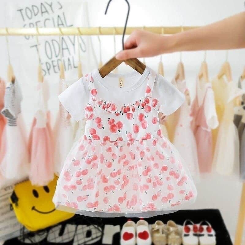 Dress Anak Import / Dress Apple Wanne Bie