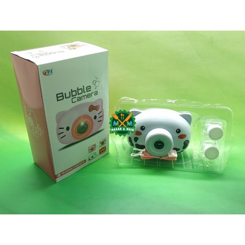Bubble Camera Mainan Kamera Gelembung Busa Sabun Lokal SNI FU1144