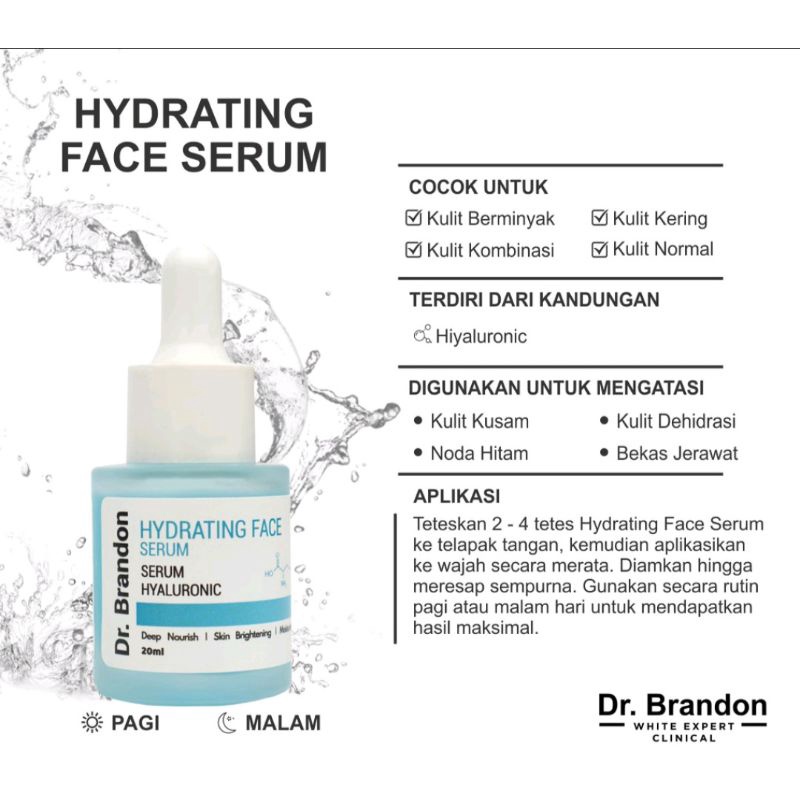 Serum Dr.Brandon Hydrating Face Serum