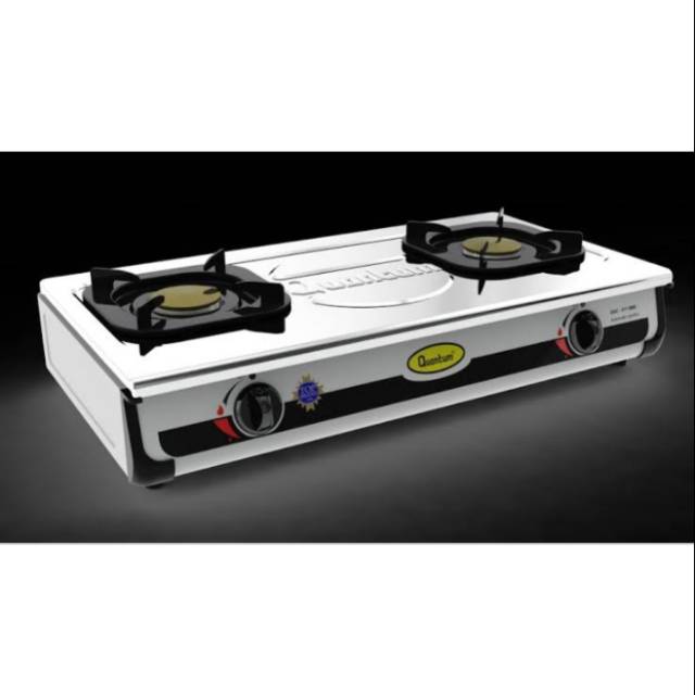 Kompor Quantum 2 tungku gas QGC-211 SMS