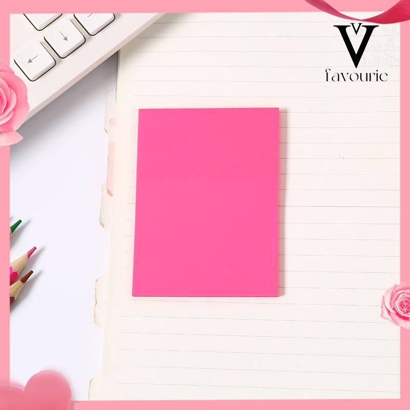 [COD]50PCS Stiker Transparan Fluorescent Tanpa Cover-FA