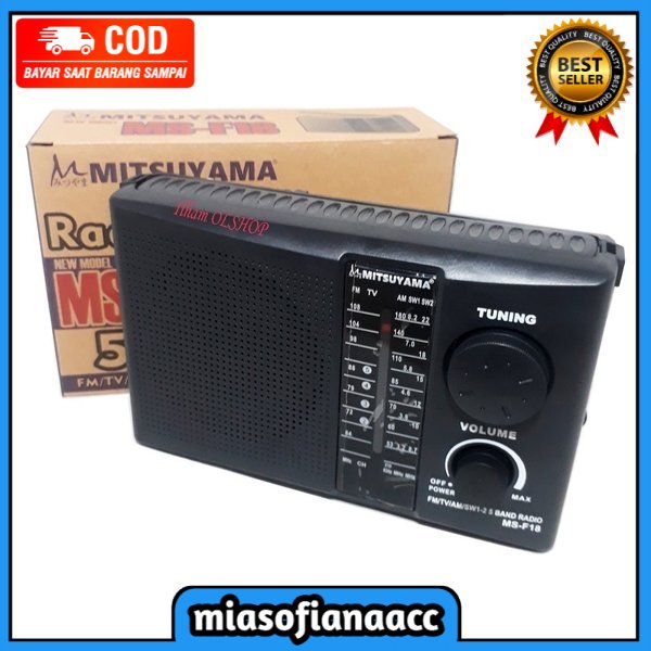 (COD) RADIO MITSUYAMA MS 4020 BT SERI F18