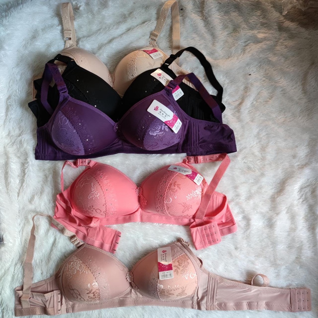 Bra cup D jumbo renda Fema 1206 termurah size 42-48