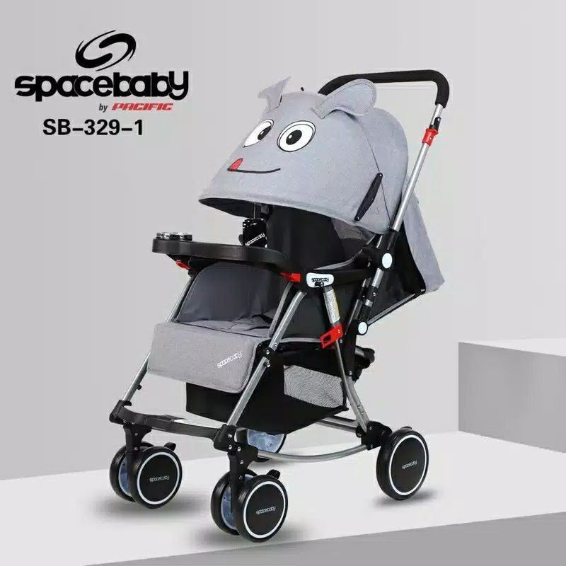 (FREE KARDUS BUBBLE WRAP)Stroller spacebaby SB 329 SB 329- 1 SB 330.1 ayun depan belakang/ SB 6066-1