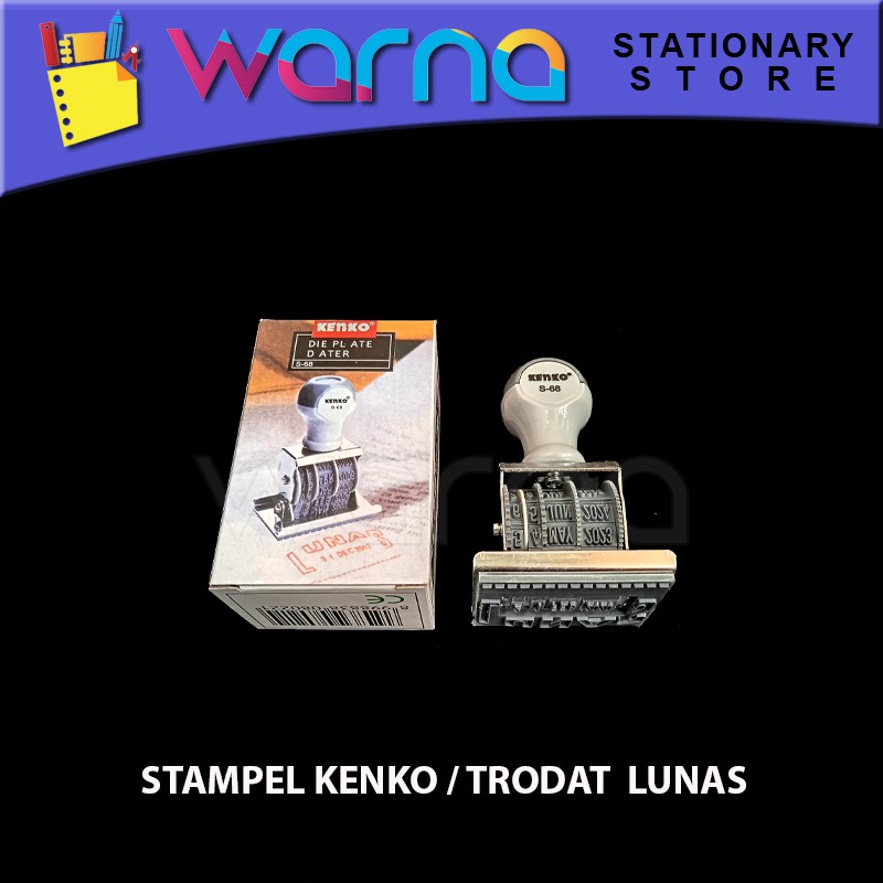 

STAMPEL KENKO TRODAT LUNAS