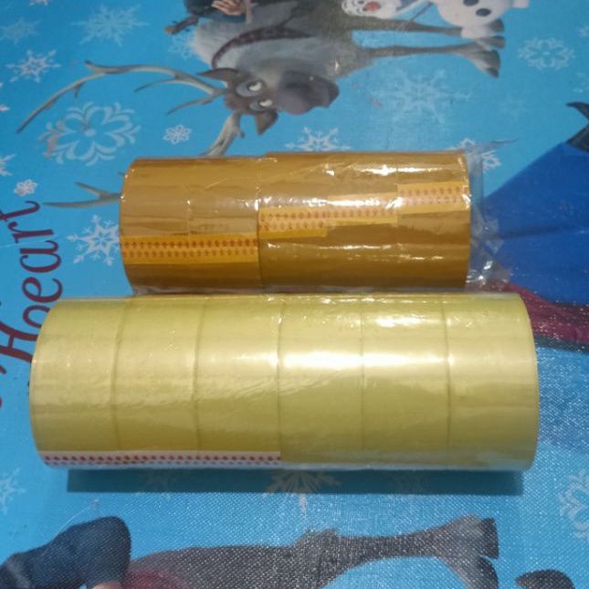 

Lakban Bening & Cokelat 100 yard 45mm
