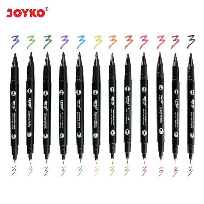 

IREADYl Color Permanent Marker / Penanda Permanen Berwarna Joyko PMC-27