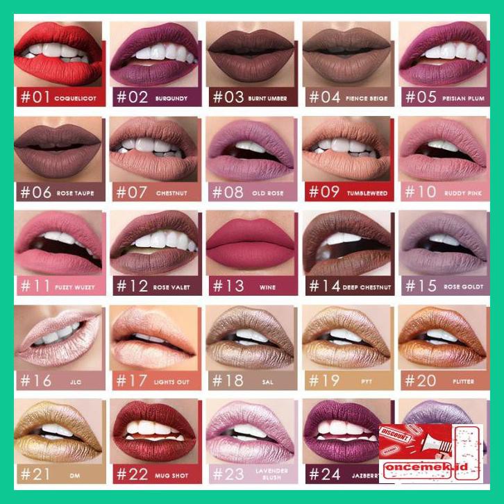 W2Wq35- Focallure Long Lasting Matte Lips Color Fa24 - Fa24-16 O0Uiy80-