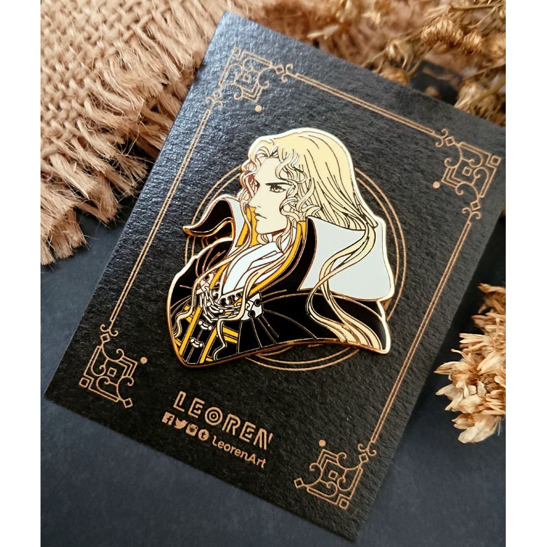 Castlevania - Dracula x Alucard - Hard Enamel Pin