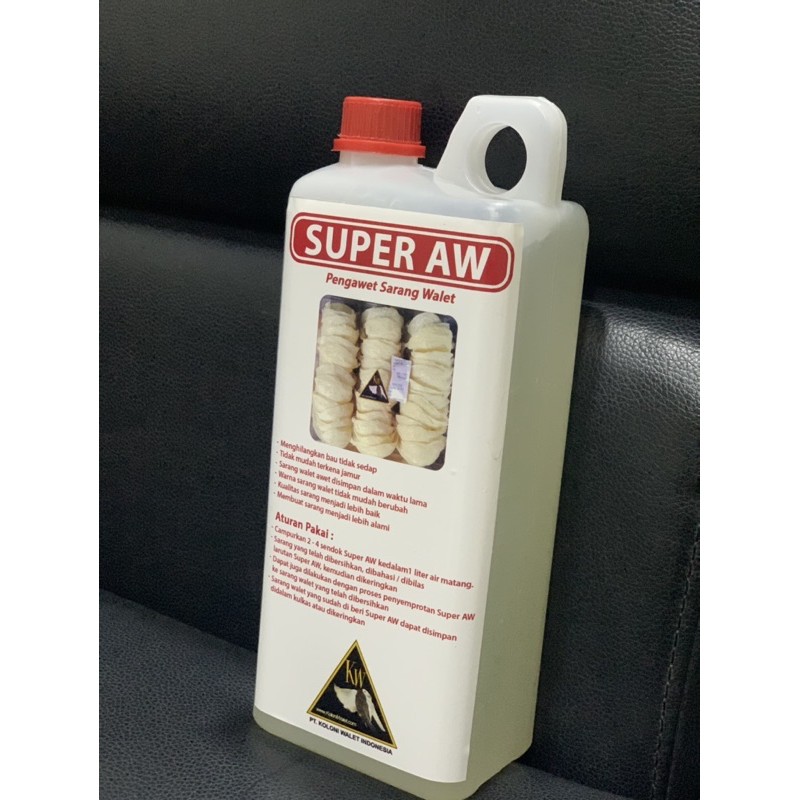 Super AW walet/ pengawet sarang walet cucian food grade / cetakan walet / cetakan sarang walet / jep