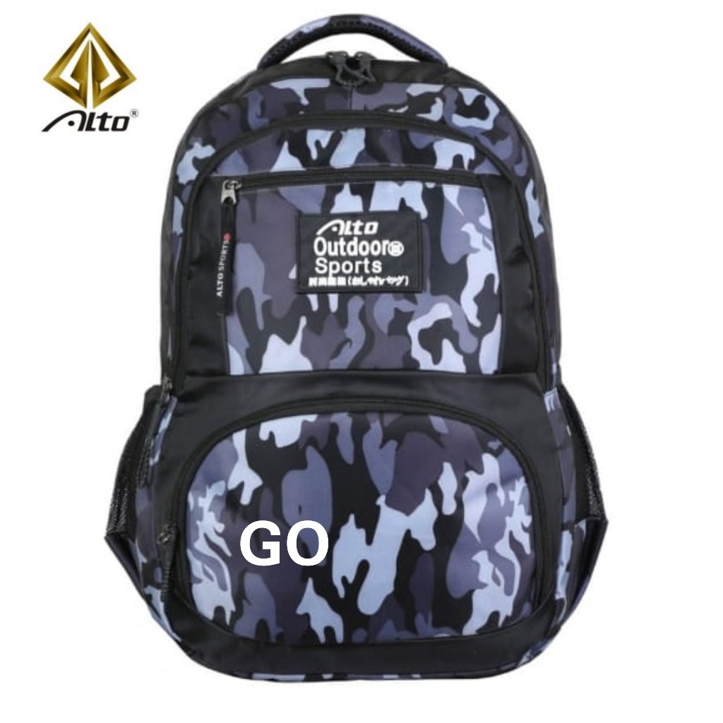 gof E TAS ALTO ORIGINAL ARMY Style Backpack Laptop Alto Sekolah