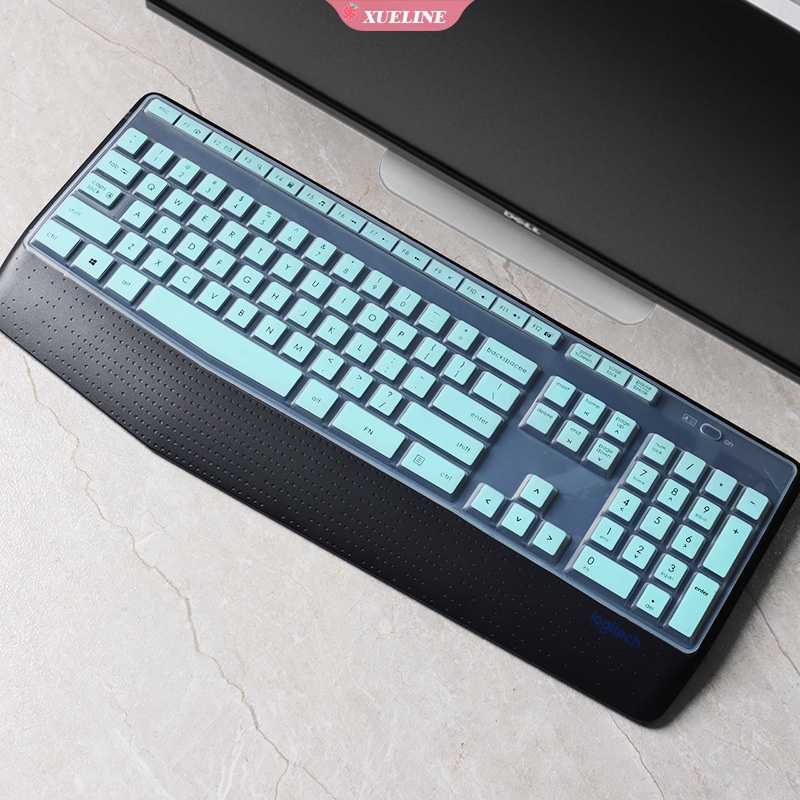 Film Pelindung keyboard wireless Logitech mk345 K345 Bahan Silikon Tahan Air Dan Debu