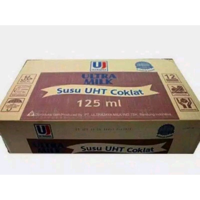 

Ultra milk all variant chocolate and stroberi125ml isi 40 pcs