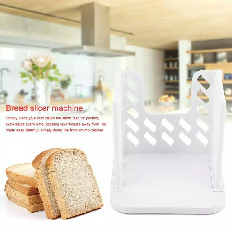 Bread Slicer Cutter Toast Pemotong Roti Tawar