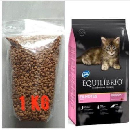 Equilibrio kitten repack 1kg makanan kucing 1kg