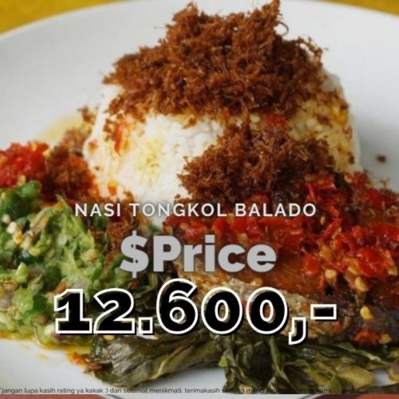 Nasi Ikan Tongkol Balado Padang Nasi Padang Rumah Makan Padang Sabana Jaya