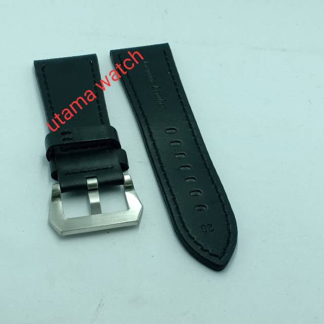 STRAP TALI JAM TANGAN KULIT 28MM GEUNIENE LEATHER STRAP WATCH