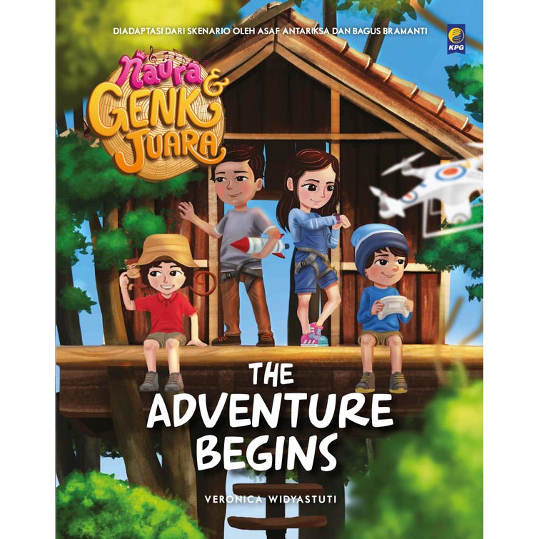 Naura dan Genk Juara: The Adventure Begins - Hard Cover
