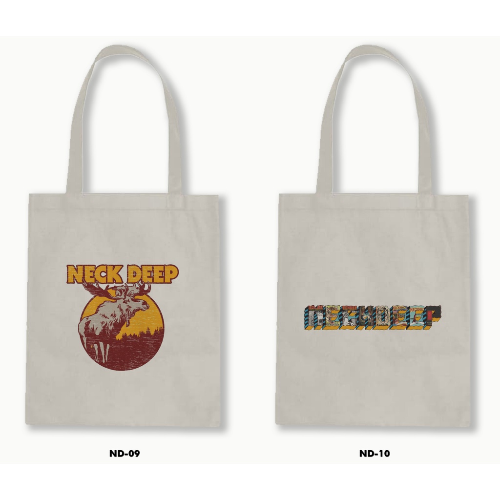 TOTE BAG RESLETING - NECK DEEP