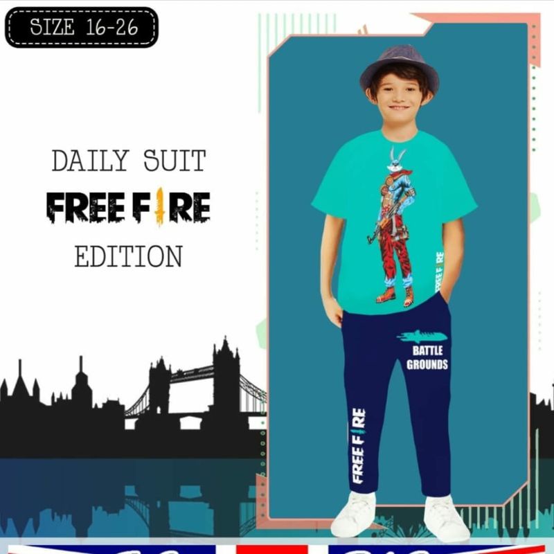 Set FreeFire London Kids