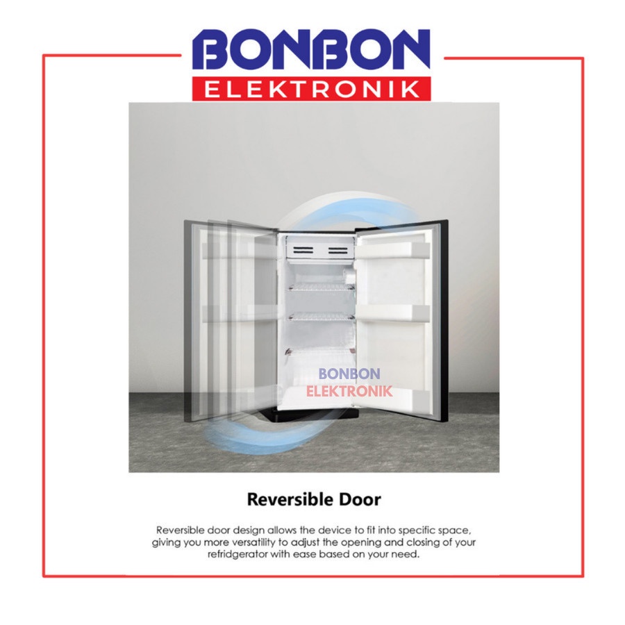 Toshiba Kulkas 1 Pintu GR-RD121CC-DMF(37) / GRRD121CCDMF 90L