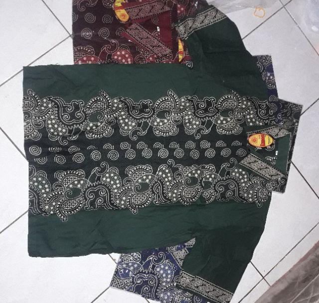 Harga Promo!! Kemeja Pria Batik Motif Banyamuk Dan Sekar Jagad
