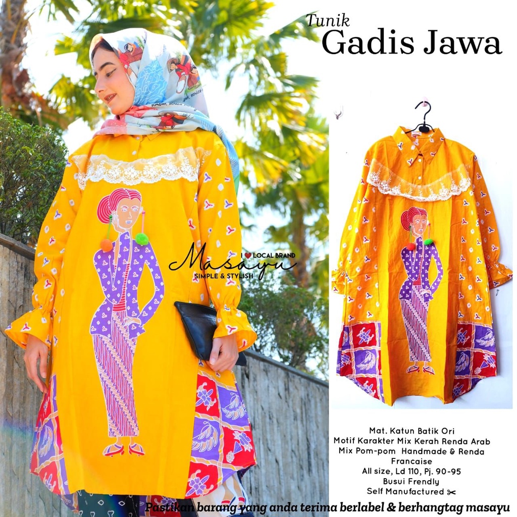 Tunik gadis jawa