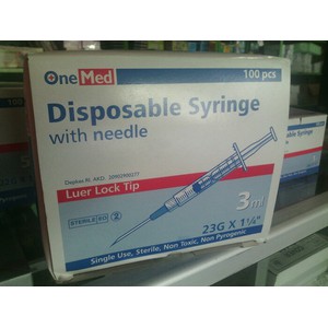 Syringe  3cc Onemed