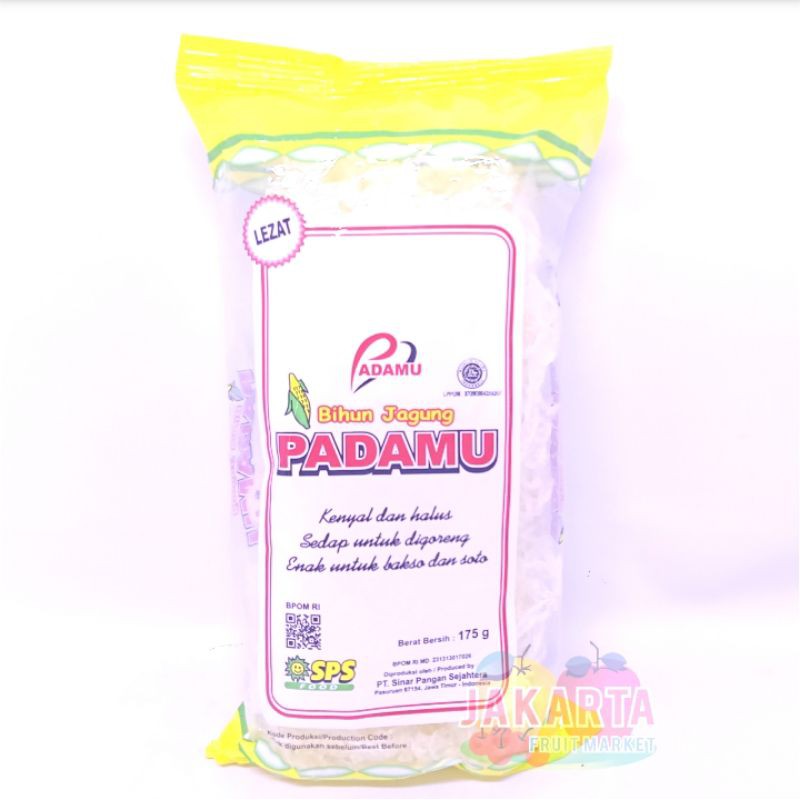 

(BIHUN) BIHUN JAGUNG PADAMU 175G