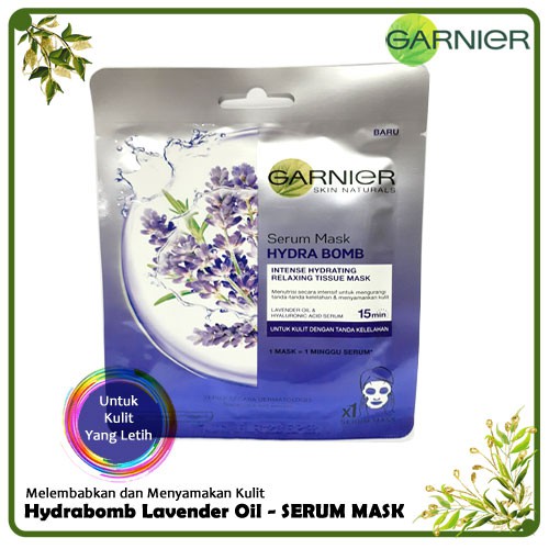 Garnier Serum Mask Hydra Bomb - Lavender