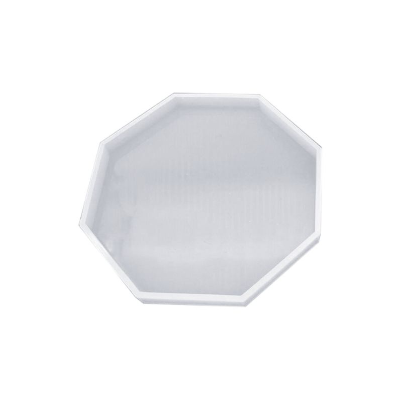 Siy Cetakan Resin Epoksi Diy Handmade Bentuk Hati / Segi Delapan / Segi Enam Bahan Silikon