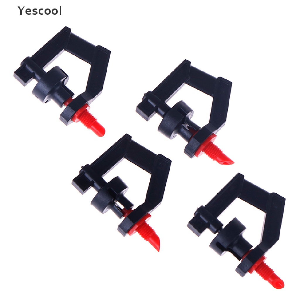 Yescool 20pcs Nozzle Sprinkler Irigasi Taman Tipe G Rotasi 360 Derajat