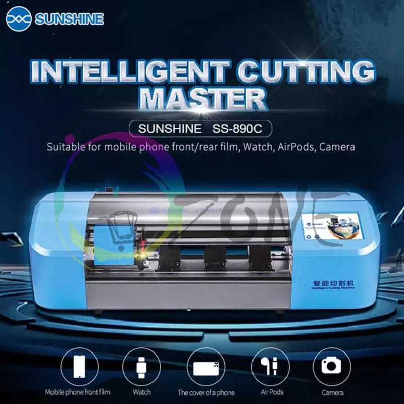 CUTTING MACHINE SUNSHINE SS-890C MESIN PEMOTONG ANTI GORES HYDROGEL