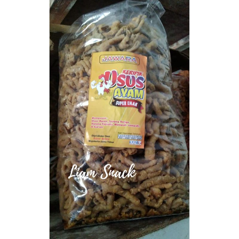 

Usus ayam krispy 250gram, jajanan, cemilan, kue kering & snack enak termurah & berkualitas.