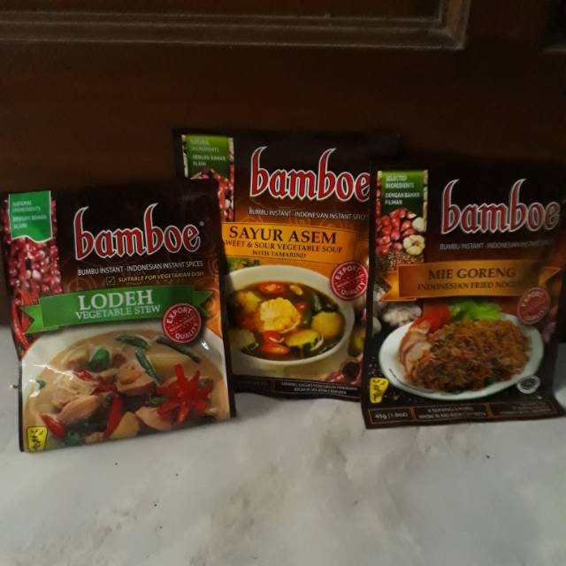 

Bumbu instant BAMBOE