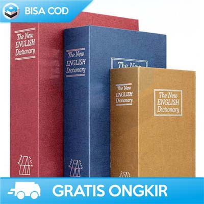 BRANKAS BUKU BESAR MINI SAFEBET ER567 JEWELRY STORAGE BUKU KAMUS AMAN