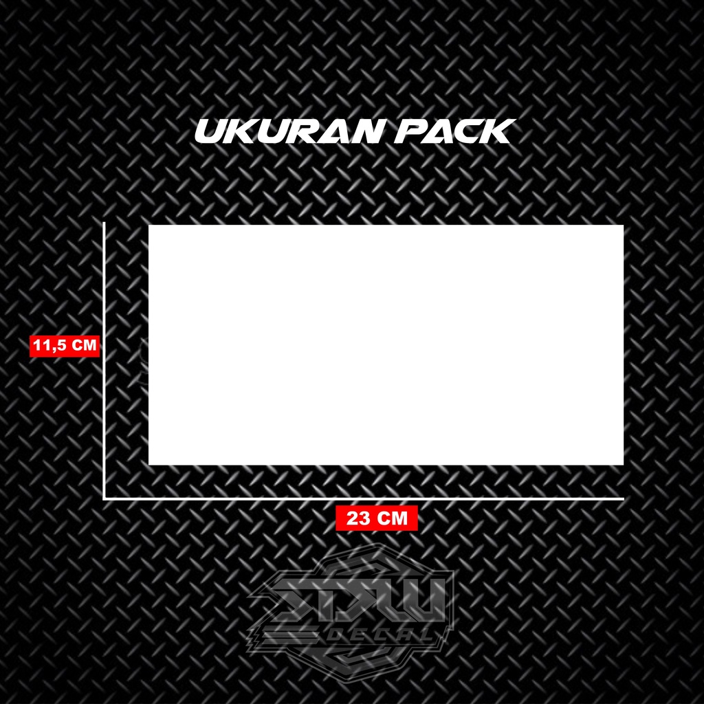 Sticker Print cutt Pack Stiker racing stiker motor Stiker Hologram