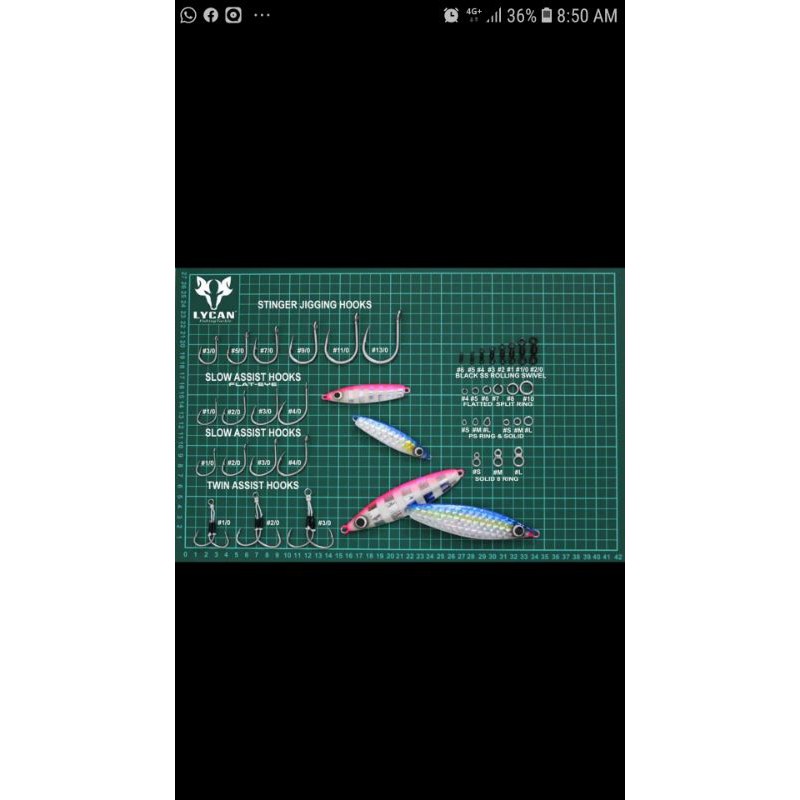 Hook Lycan Slow Jigging Flat