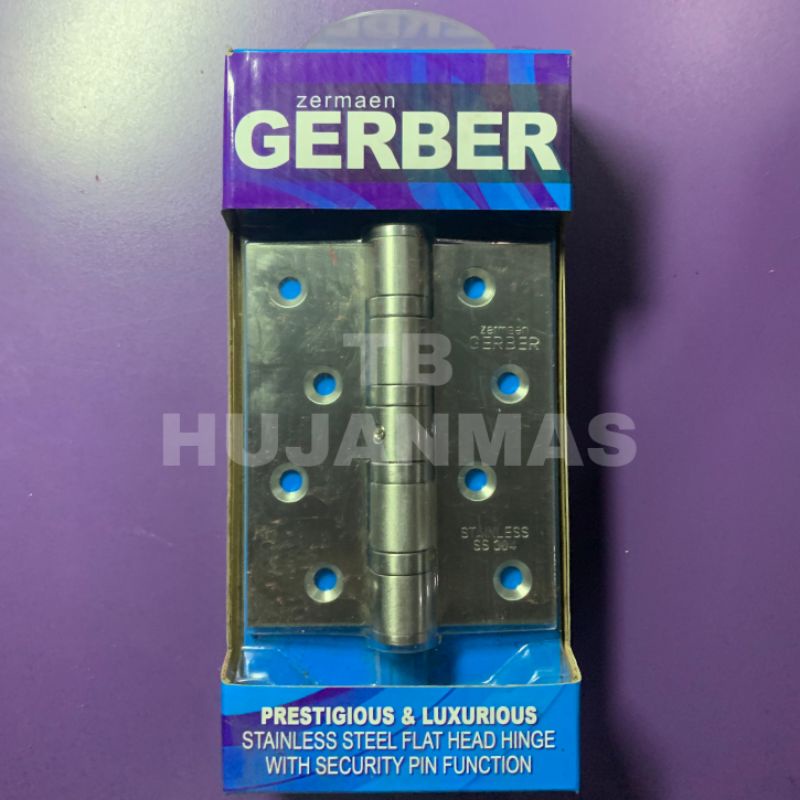 GERBER Engsel Pintu Jendela Stainless Steel 3 inch 4 inch 5 inch 6 inch 3" 4" 5" 6