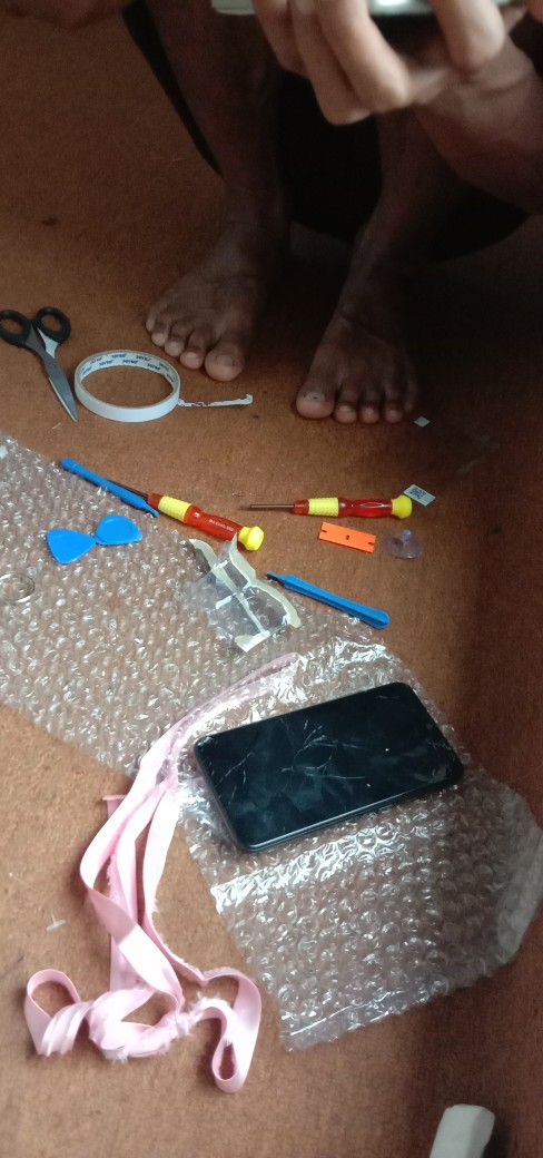 Toolset Obeng Sett 10 In 1 Alat Buka Lcd Touchscreen Casing Reparasi Sparepart Handphone