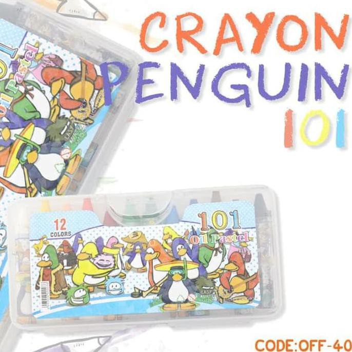 

CRAYON PENGUIN OIL PASTELS - 12 WARNA - MURAH