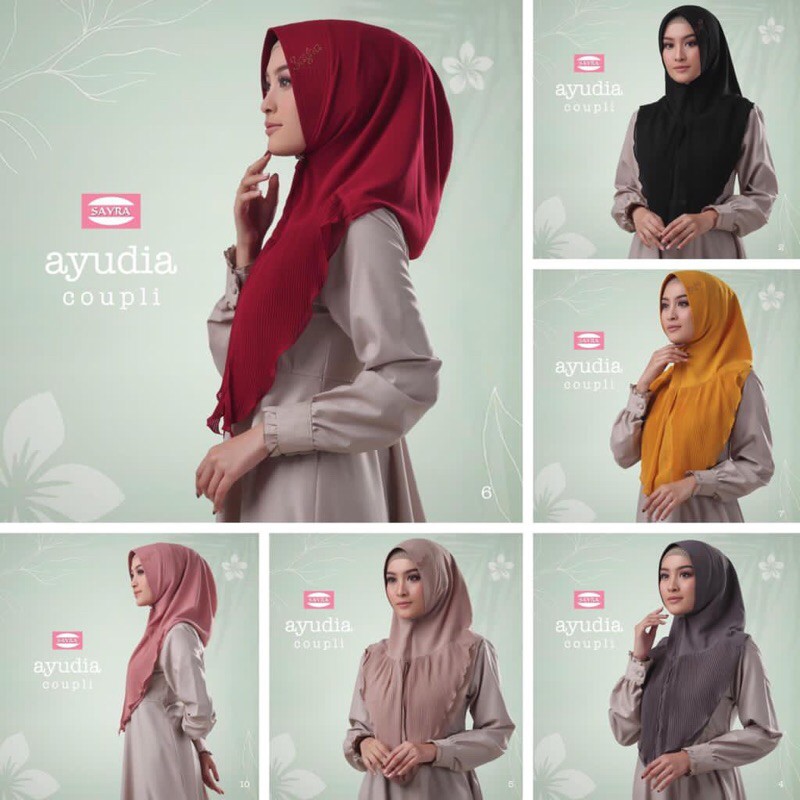 Ayudia Coupli |Coupli Hijab | Hijab | Jilbab Kekinian | Sayra hijab