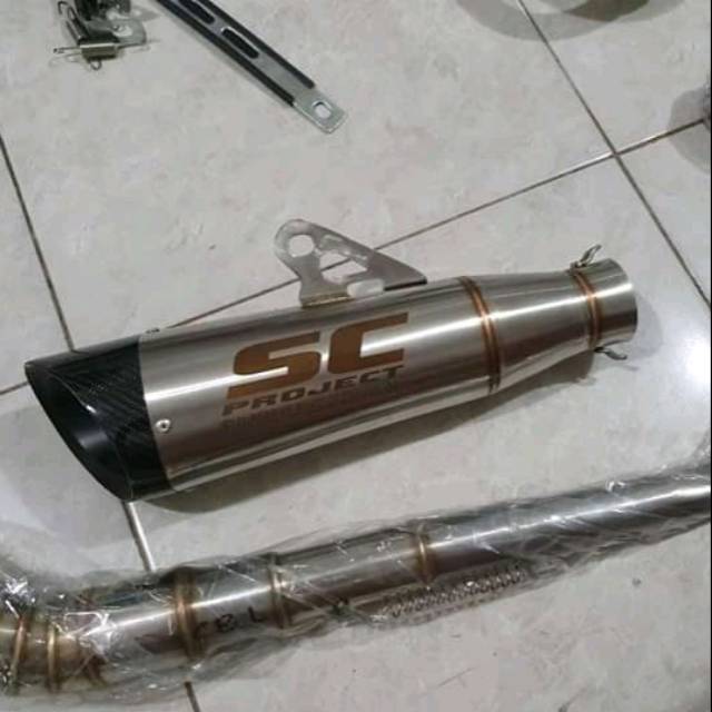 Knalpot SC project CB 150r old