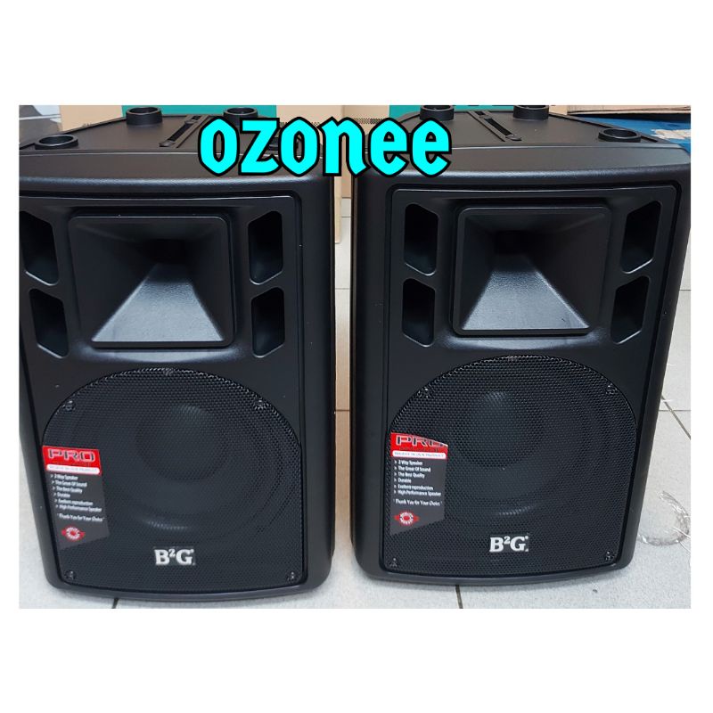 SPEAKER PASIF B2G 12 INCH BOX FIBER SEPASANG 2 UNIT MODEL HUPER ORI