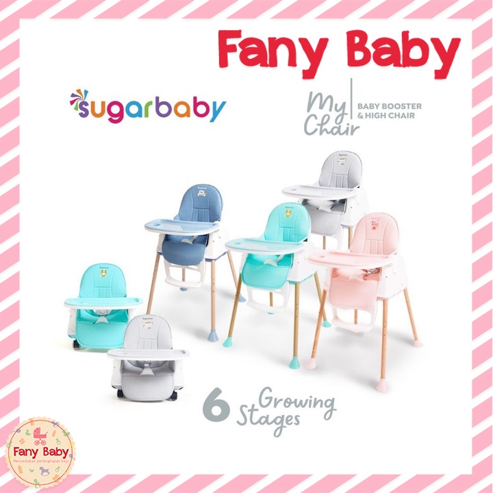 SUGAR BABY MY CHAIR BABY BOOSTER &amp; HIGH CHAIR