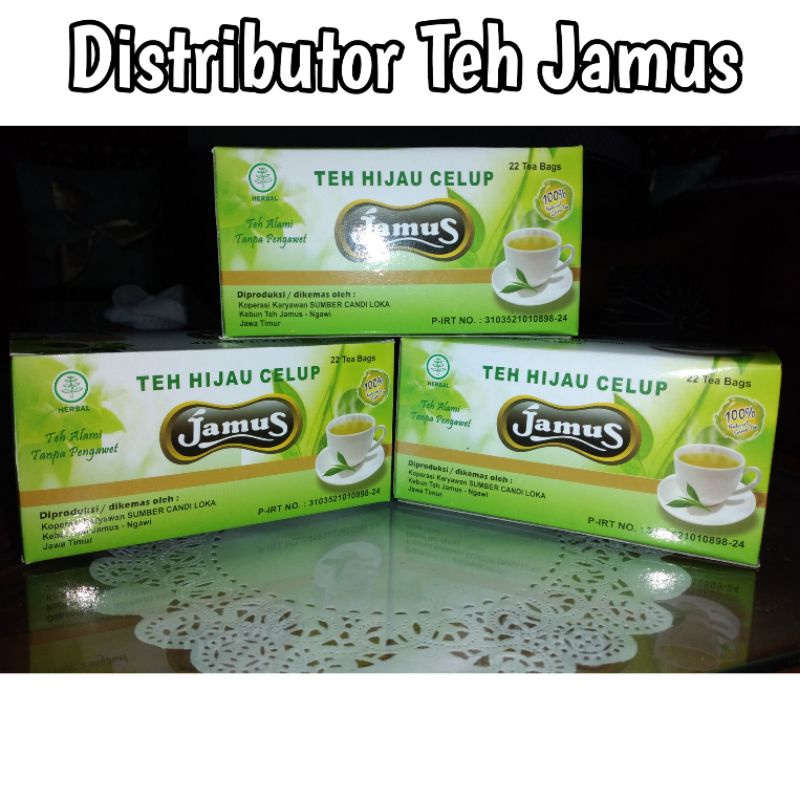 

TEH HIJAU CELUP JAMUS HERBAL (Teh Alami Tanpa Pengawet)