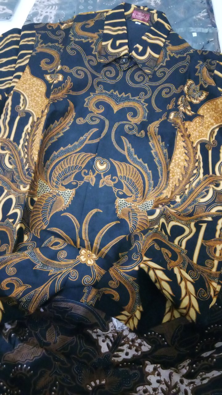 Kemeja Batik Perwira Full Furing Katun Halus Ori Solo