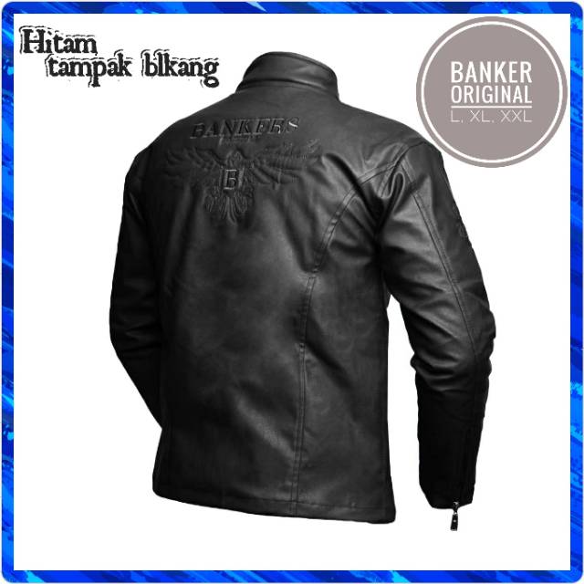 JACKET KULIT PRIA | JAKET BIKERS | JAKET KULIT PRIA DISTRO BANKERS