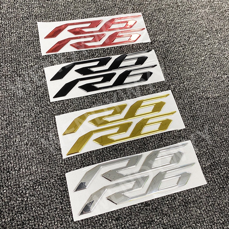 Stiker LOGO 3D Anti Air Untuk Motor YAMAHA R6