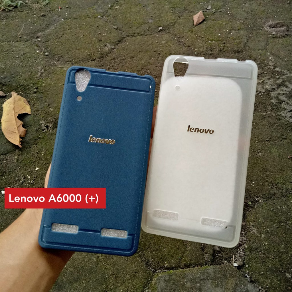 SALE Case Lenovo A2010 A6000 A7000 plus Candy Logo Leather